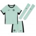 Chelsea Benoit Badiashile #5 Replika Babykläder Tredje matchkläder barn 2023-24 Korta ärmar (+ Korta byxor)
